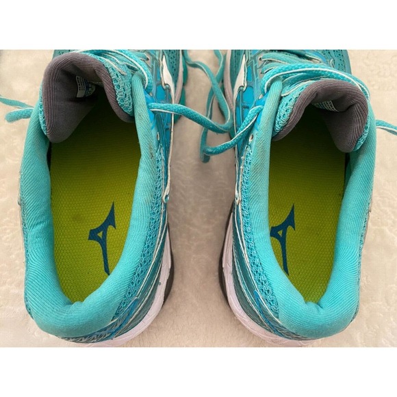 Womens Mizuno Running Shoes 7.5 Wave Creation 19 Teal - Picture 12 of 12
